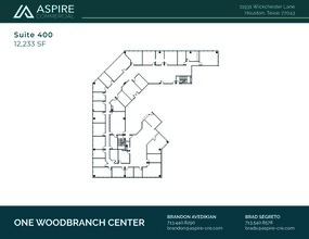 11931 Wickchester Ln, Houston, TX for lease Floor Plan- Image 1 of 1