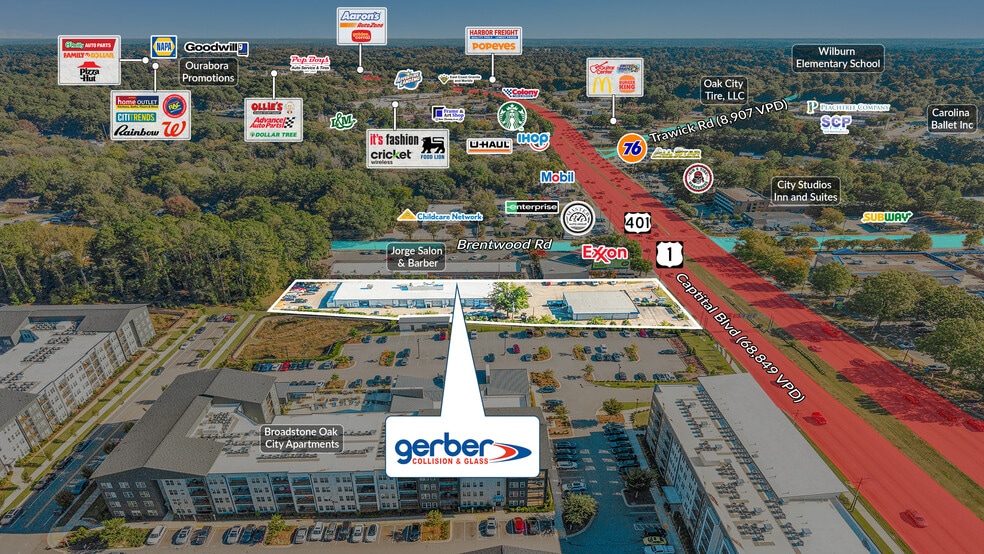 2821 Capital Blvd, Raleigh, NC for sale - Building Photo - Image 2 of 5