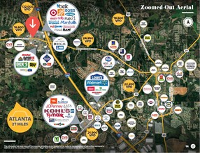 1858 Jonesboro Rd, Mcdonough, GA - aerial  map view - Image1