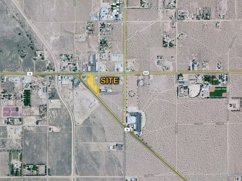 Highway 18, Lucerne Valley, CA for sale - Building Photo - Image 2 of 3