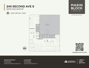 222 2nd Ave S, Seattle, WA for lease Site Plan- Image 1 of 1