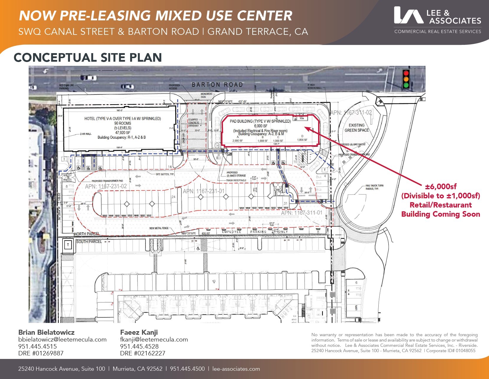 22317-22273 Barton Rd, Grand Terrace, CA for lease Floor Plan- Image 1 of 1