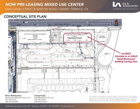 22317-22273 Barton Rd, Grand Terrace, CA for lease Floor Plan- Image 1 of 1