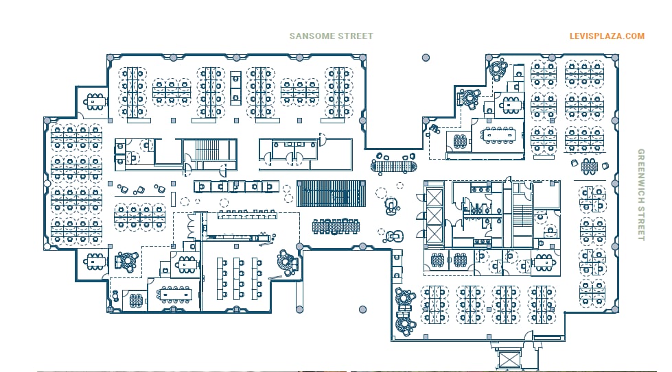 1255 Battery St, San Francisco, CA for lease Floor Plan- Image 1 of 1