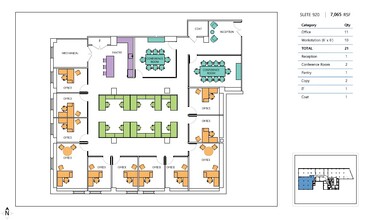 250 W 57th St, New York, NY for lease Floor Plan- Image 1 of 12