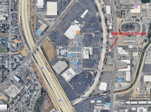 808 S E St, San Bernardino, CA - Aerial  map view