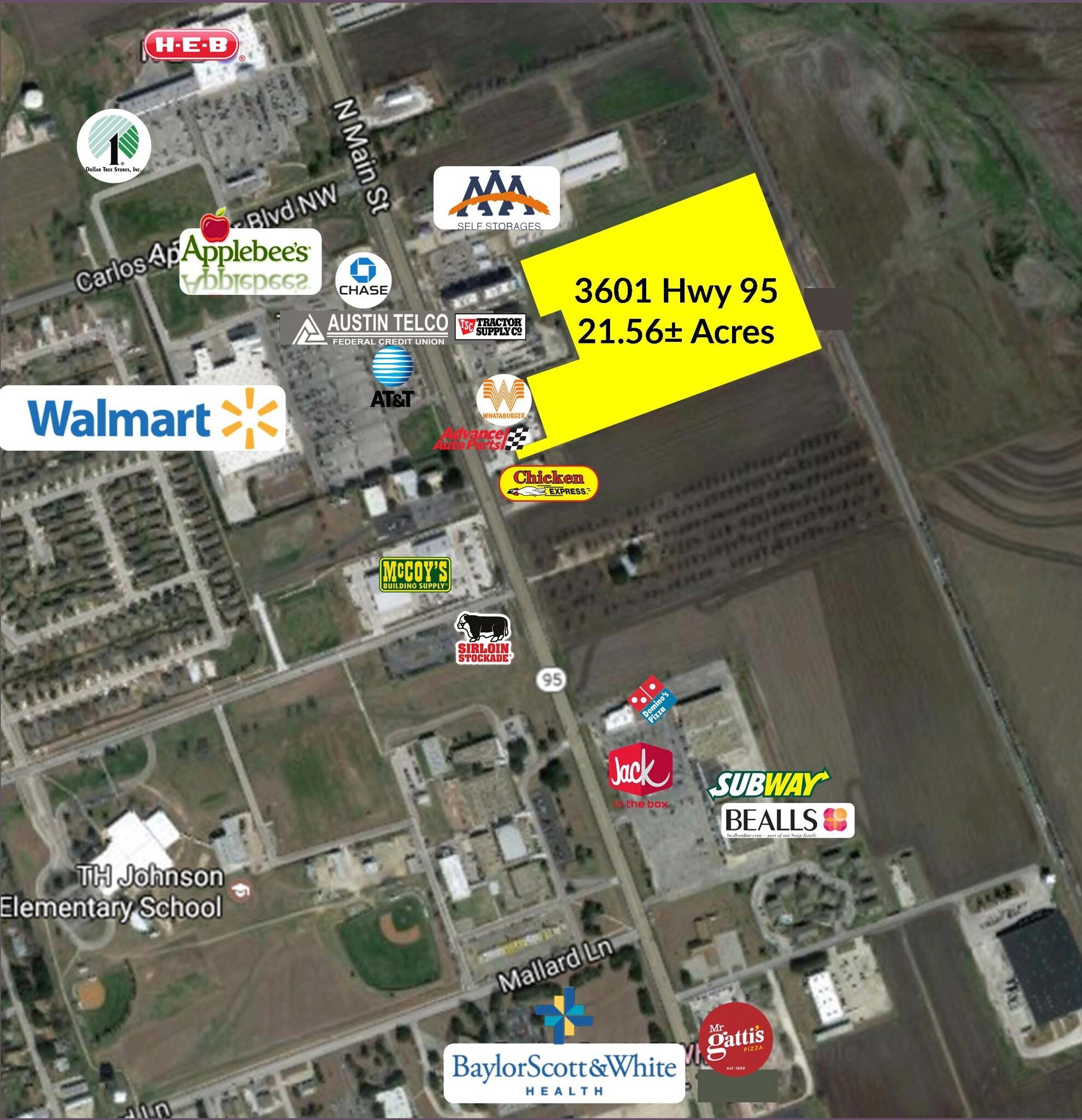 3601 Main St, Taylor, TX for sale Building Photo- Image 1 of 1