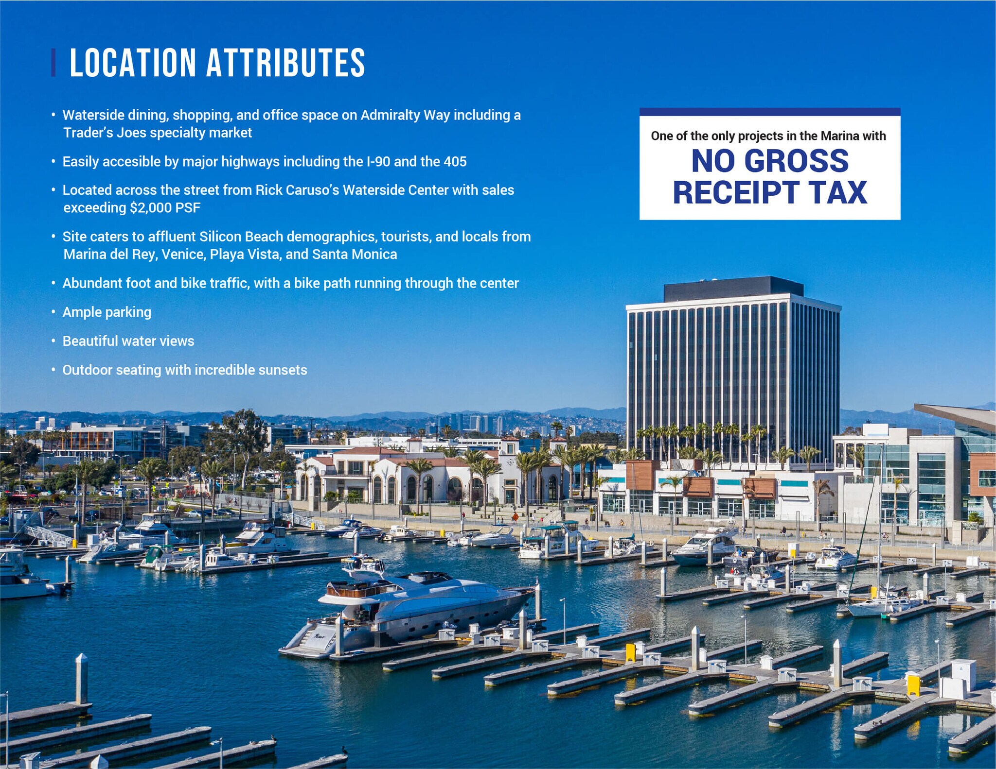 46254635 Admiralty Way, Marina Del Rey, CA 90292 The Boardwalk Shops