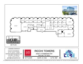 8585 N Stemmons Fwy, Dallas, TX for lease Floor Plan- Image 1 of 1
