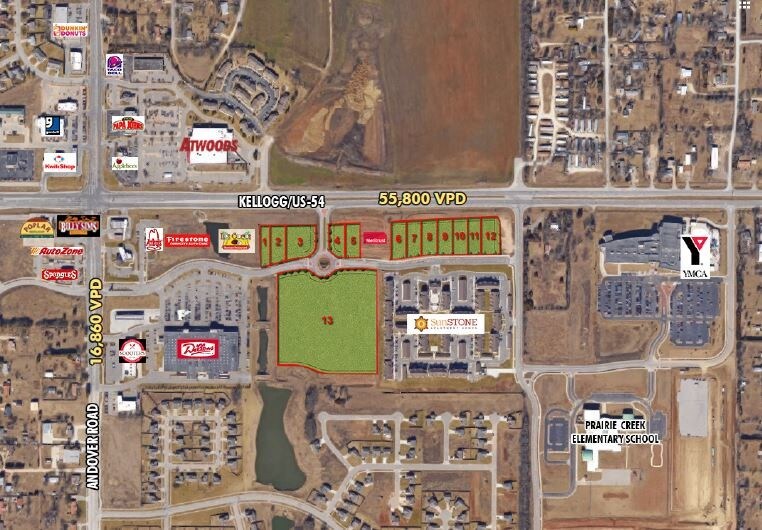 Kellogg & Andover Rd, Andover, KS for sale Primary Photo- Image 1 of 1