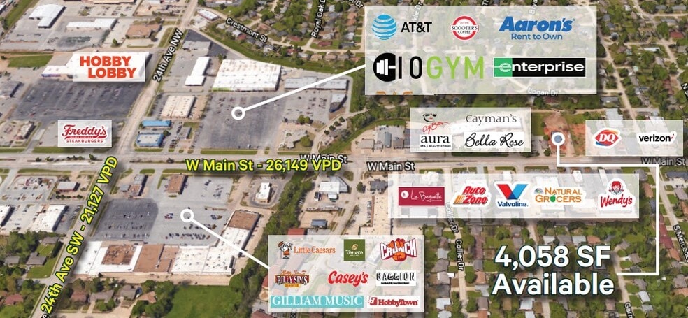 1839 W Main St, Norman, OK for lease - Building Photo - Image 2 of 2