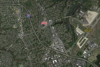 1529 International Blvd, Norfolk, VA - AERIAL map view