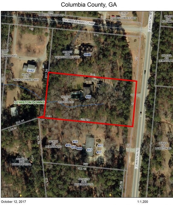 415 Lewiston Rd, Grovetown, GA 30813 415 Lewiston Road, Grovetown