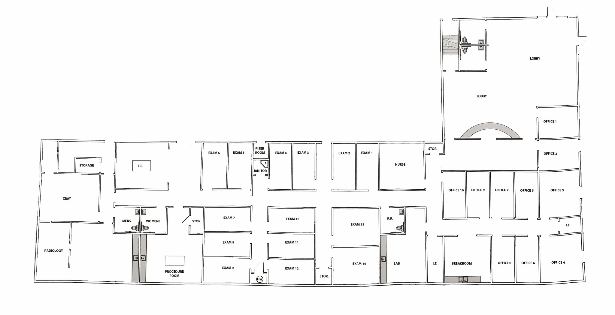 213 E Main St, Calera, OK for sale Floor Plan- Image 1 of 4