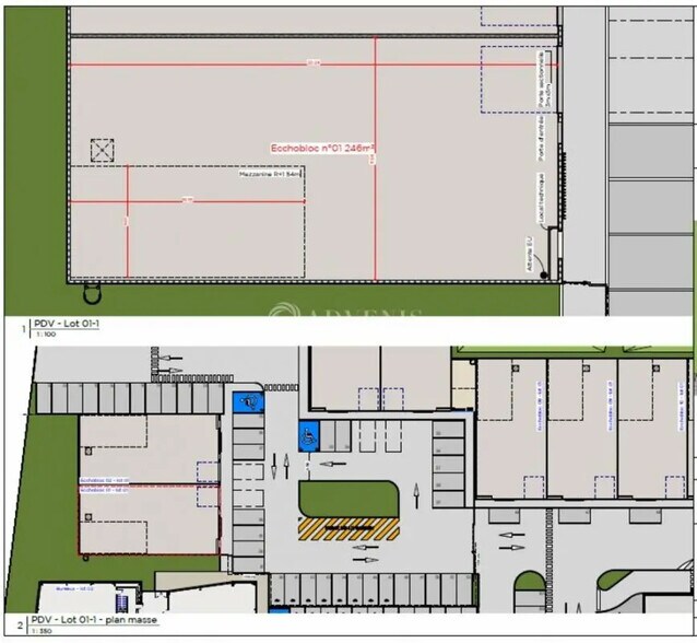 Flex in Perpignan for sale - Floor Plan - Image 3 of 4