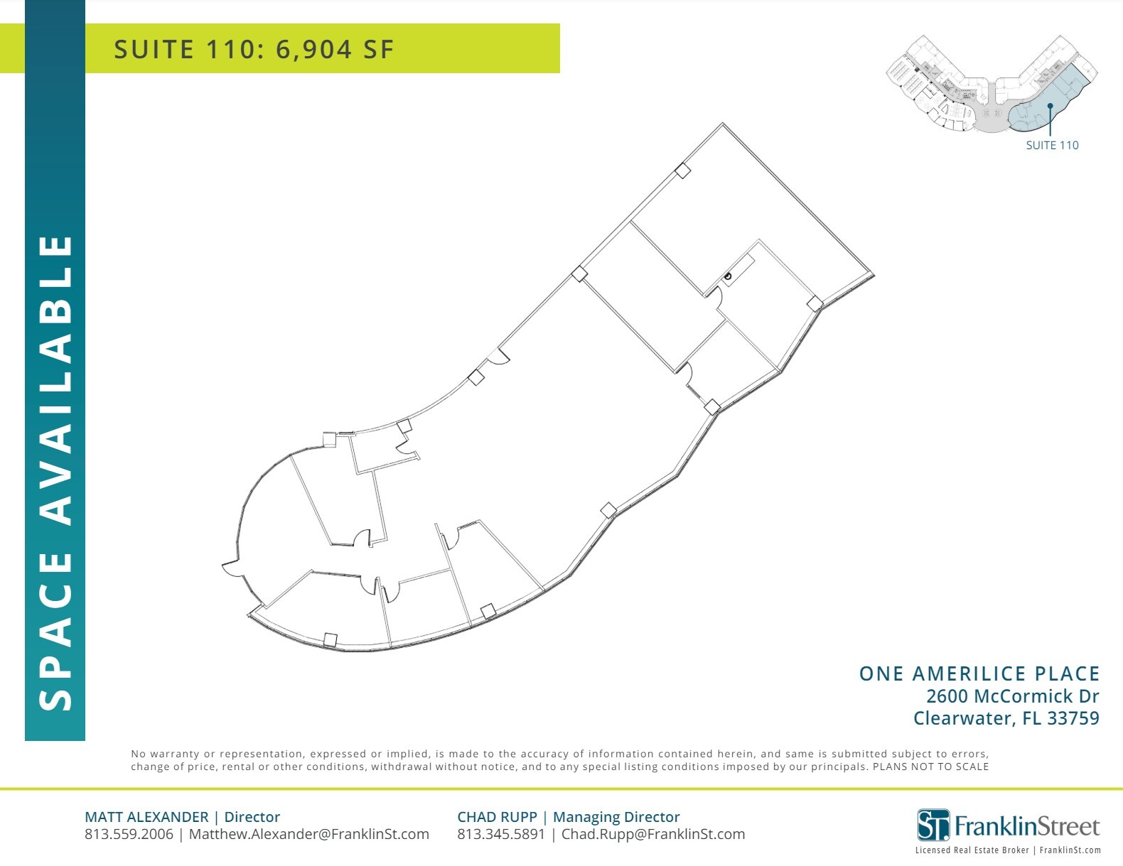 2600 McCormick Dr, Clearwater, FL for lease Floor Plan- Image 1 of 1