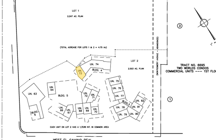 100 W El Camino Real, Mountain View, CA for lease - Site Plan - Image 2 of 8