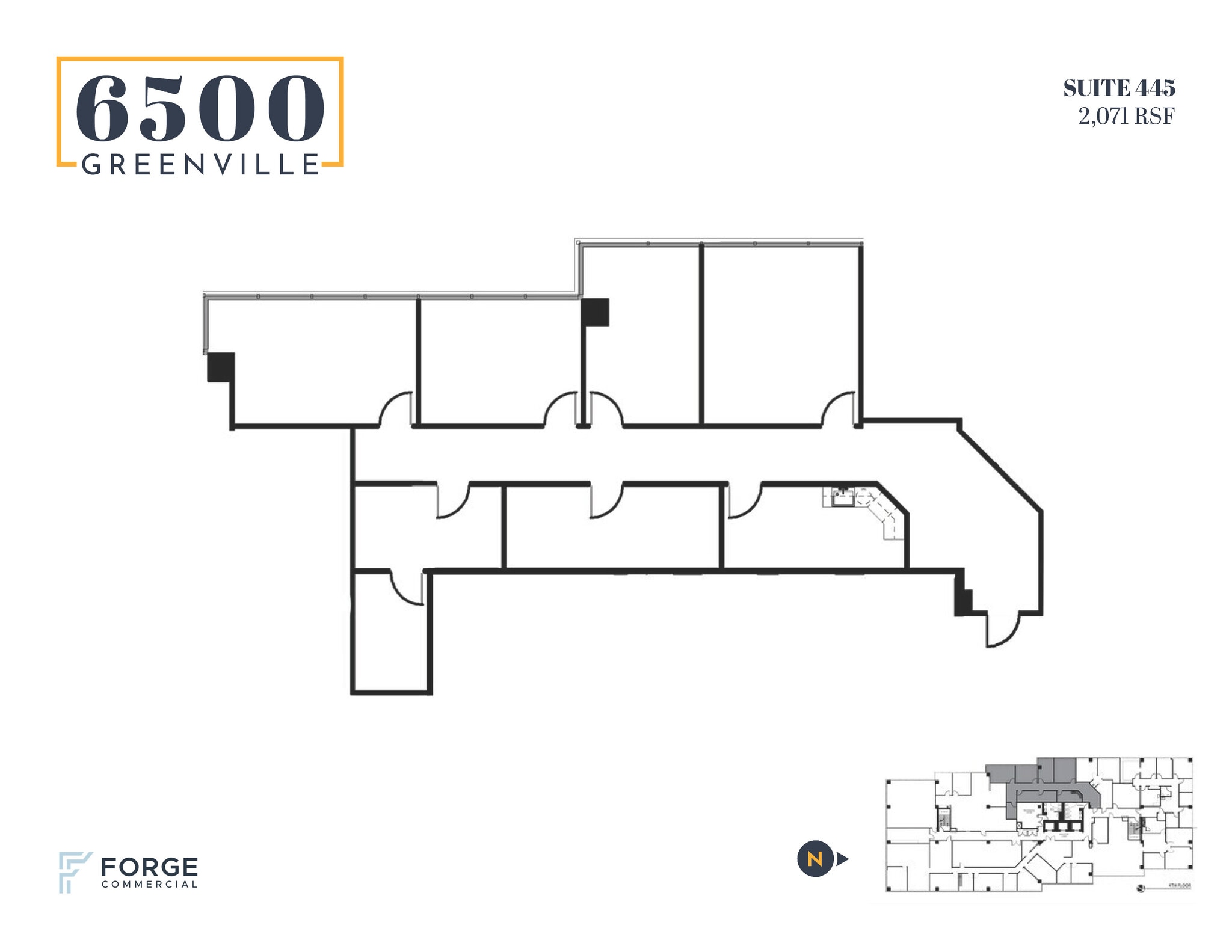 6500 Greenville Ave, Dallas, TX for lease Floor Plan- Image 1 of 1