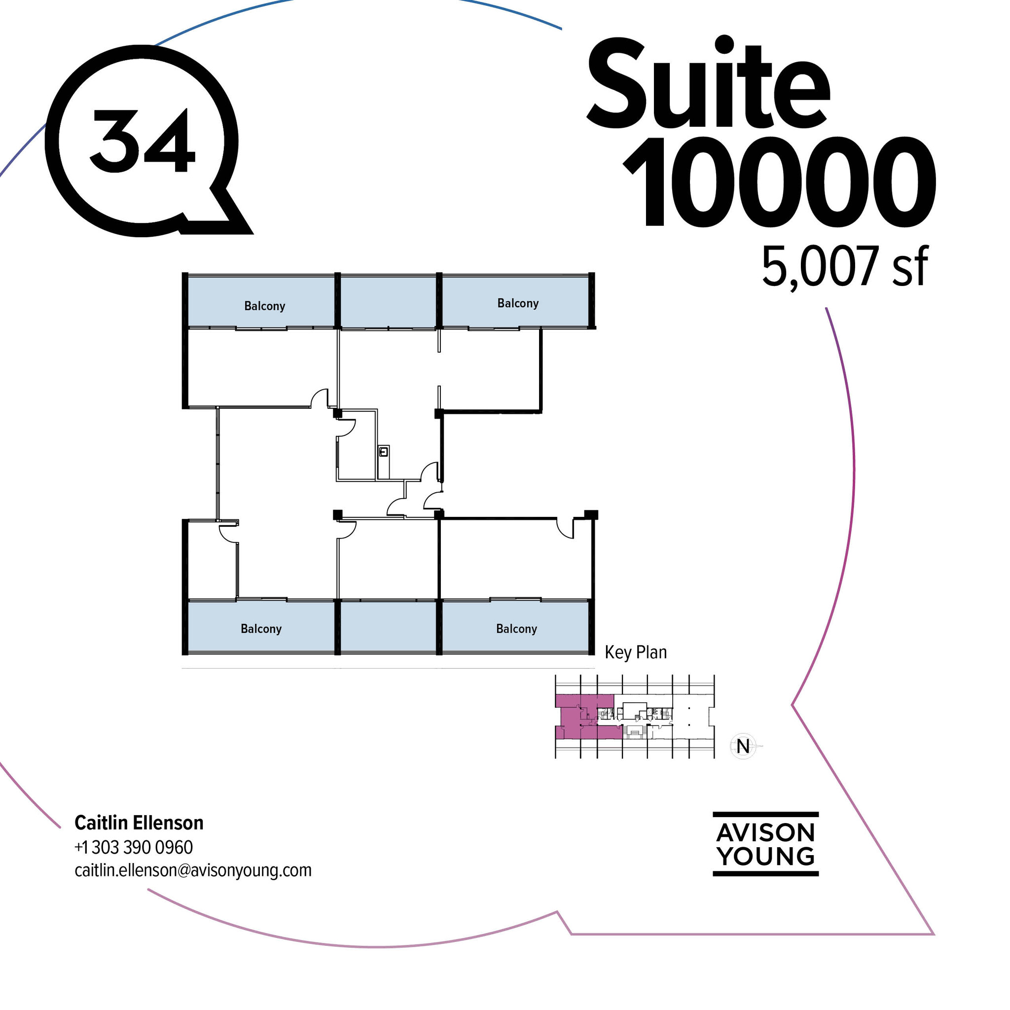 3401 Quebec St, Denver, CO for lease Floor Plan- Image 1 of 2