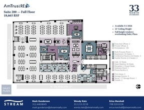 33 N Dearborn St, Chicago, IL for lease Floor Plan- Image 1 of 1