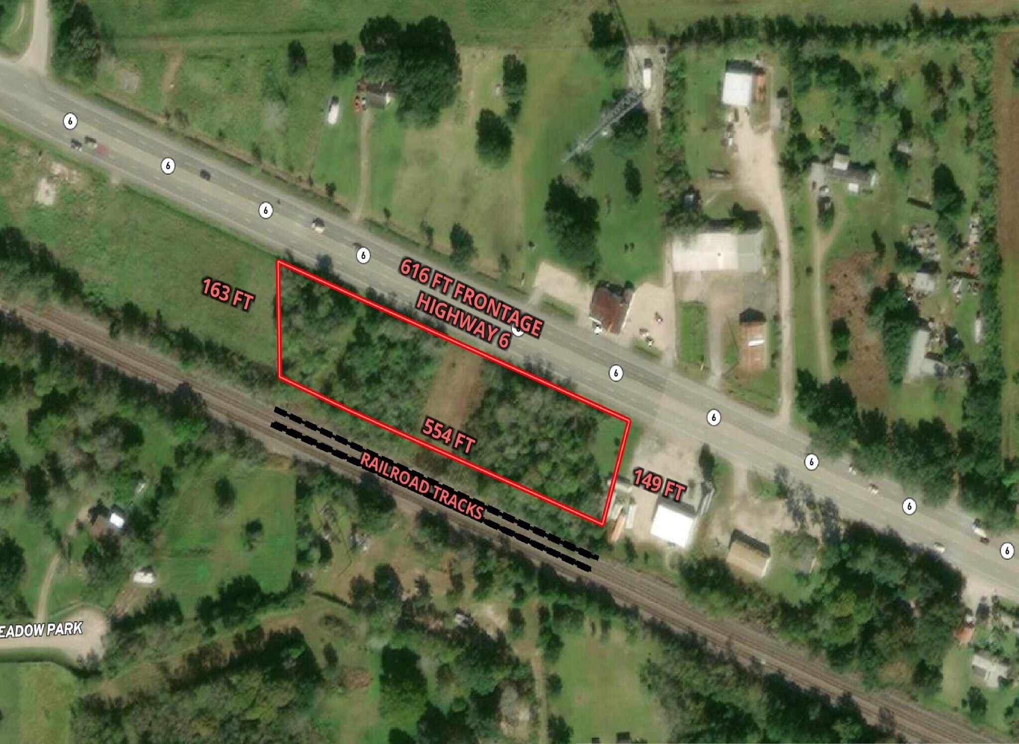 0 Hwy 6, Alvin, TX for sale Aerial- Image 1 of 1