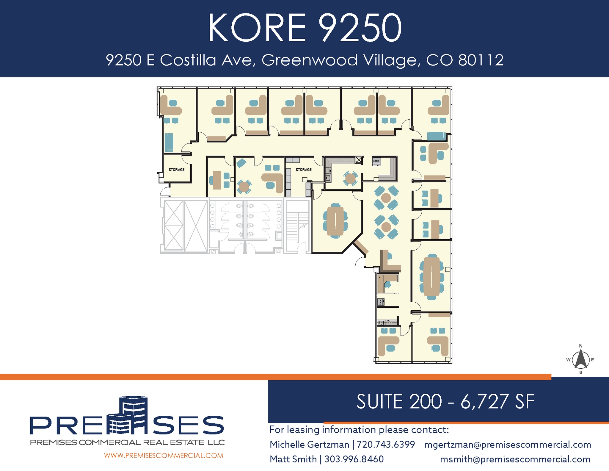 9250 E Costilla Ave, Greenwood Village, CO for lease Floor Plan- Image 1 of 1