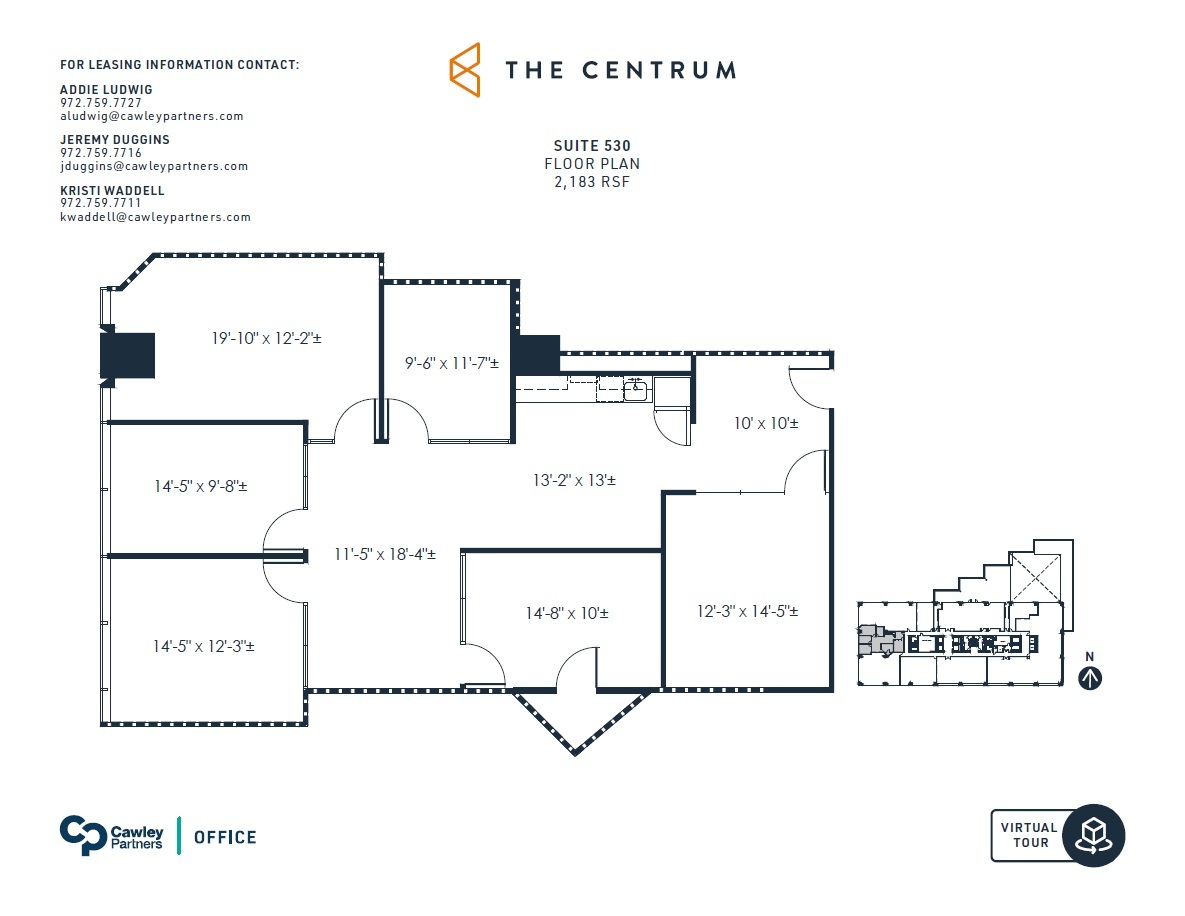 3102 Oak Lawn Ave, Dallas, TX for lease Floor Plan- Image 1 of 5