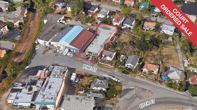 668 Pine St, Nanaimo, BC - aerial  map view