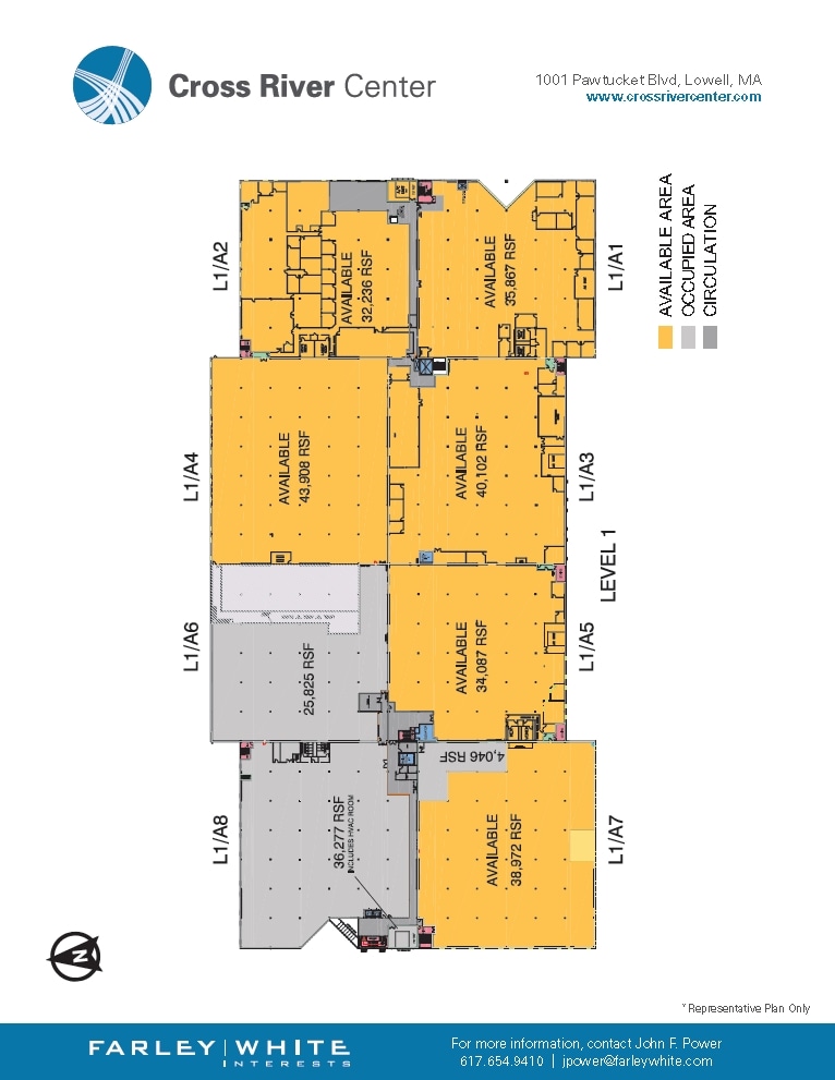 1001 Pawtucket Blvd, Lowell, MA for lease Floor Plan- Image 1 of 1