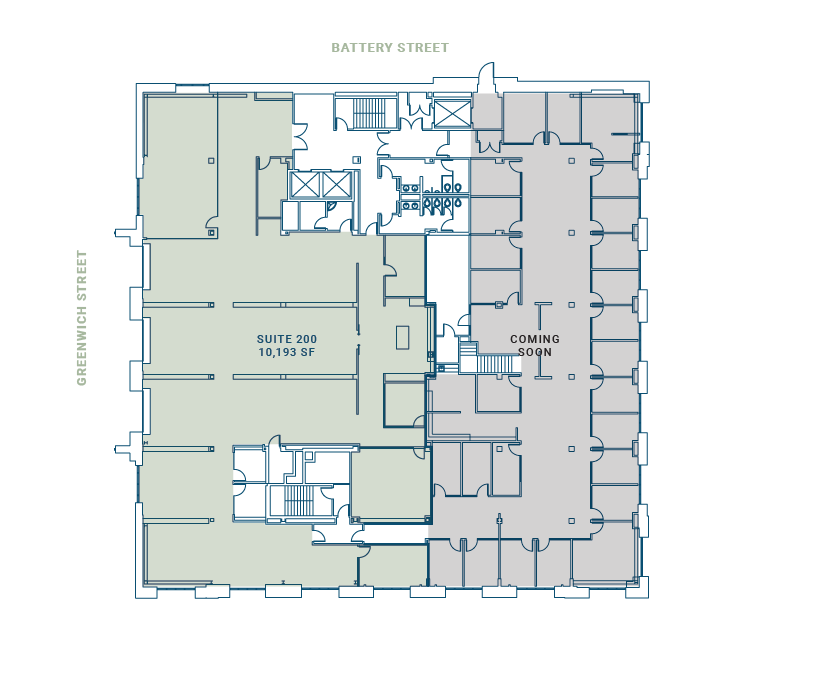 1255 Battery St, San Francisco, CA for lease Floor Plan- Image 1 of 1