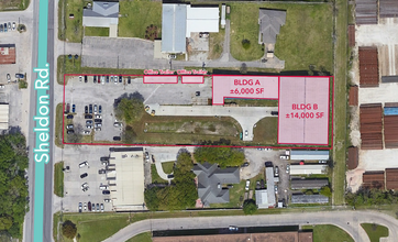 1136 Sheldon Rd, Channelview, TX for lease Aerial- Image 2 of 2