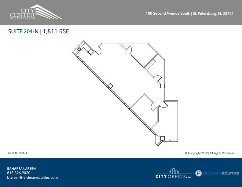 100 2nd Ave S, Saint Petersburg, FL for lease Floor Plan- Image 1 of 1