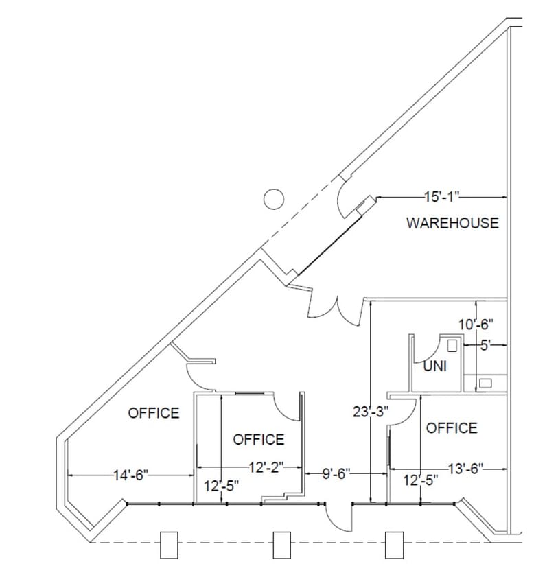 1335 Capital Circle, Marietta, GA for lease Floor Plan- Image 1 of 1