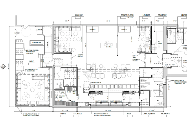 1300 S Main St, Las Vegas, NV for lease Typical Floor Plan- Image 1 of 1