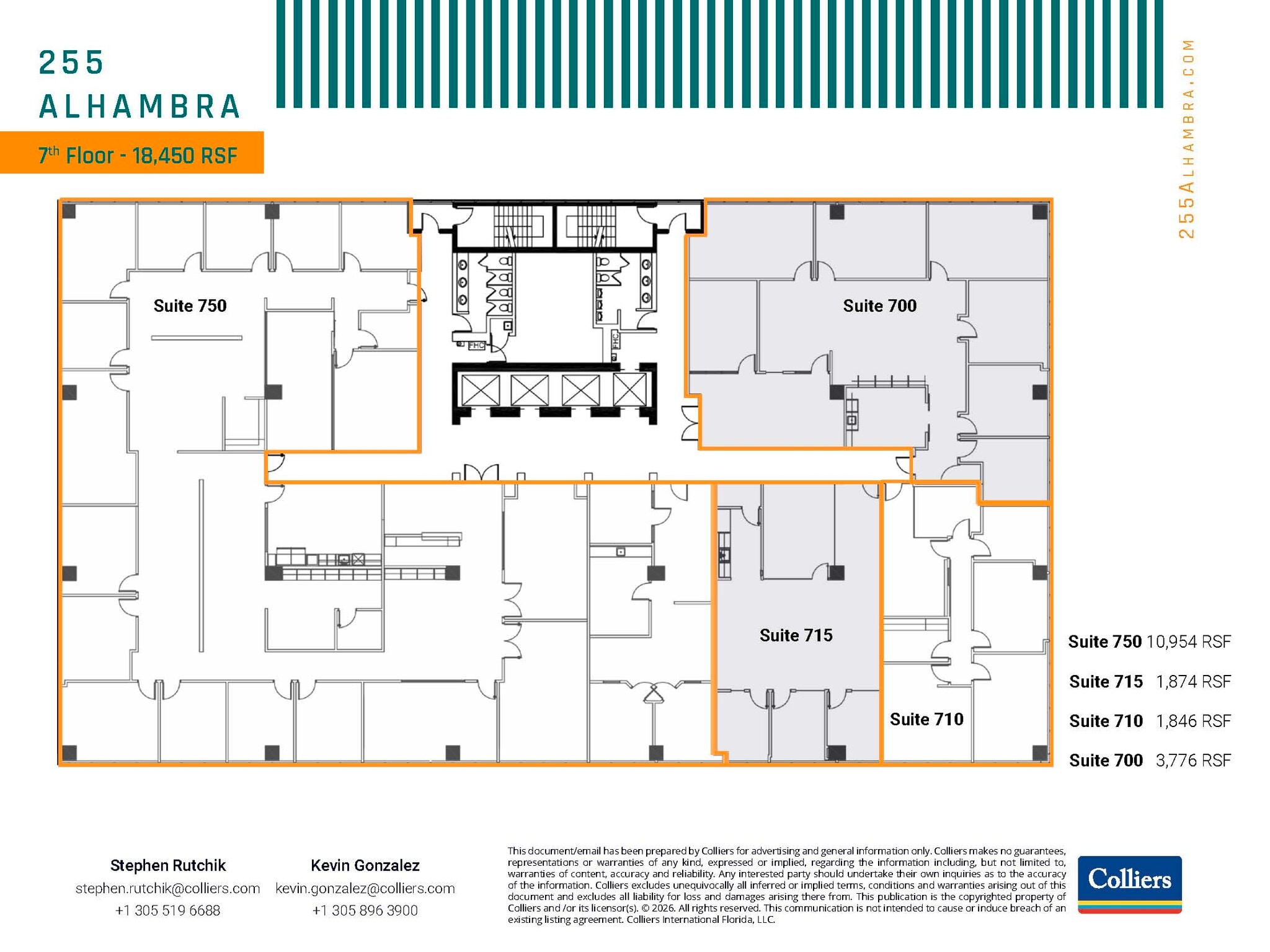 255 Alhambra Cir, Coral Gables, FL for lease Floor Plan- Image 1 of 1