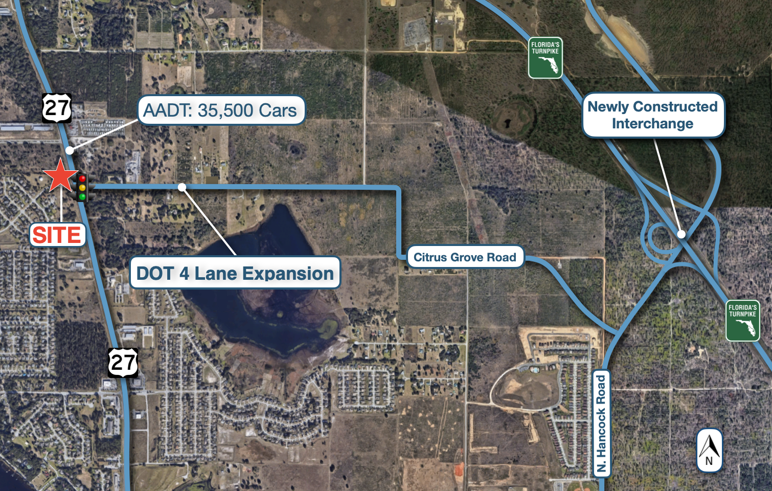 US Hwy 27, Minneola, FL 34715 - Minneola Retail Land | LoopNet