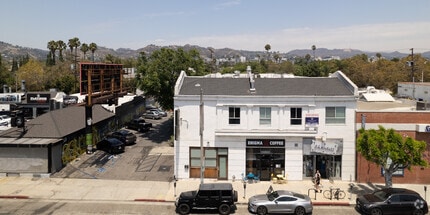 7309-7315 Melrose Ave, Los Angeles, CA - AERIAL map view - Image1