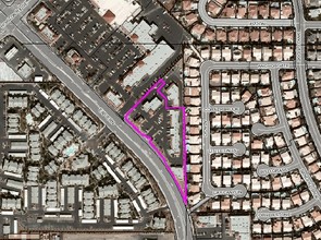 10740 S Eastern Ave, Henderson, NV - aerial  map view