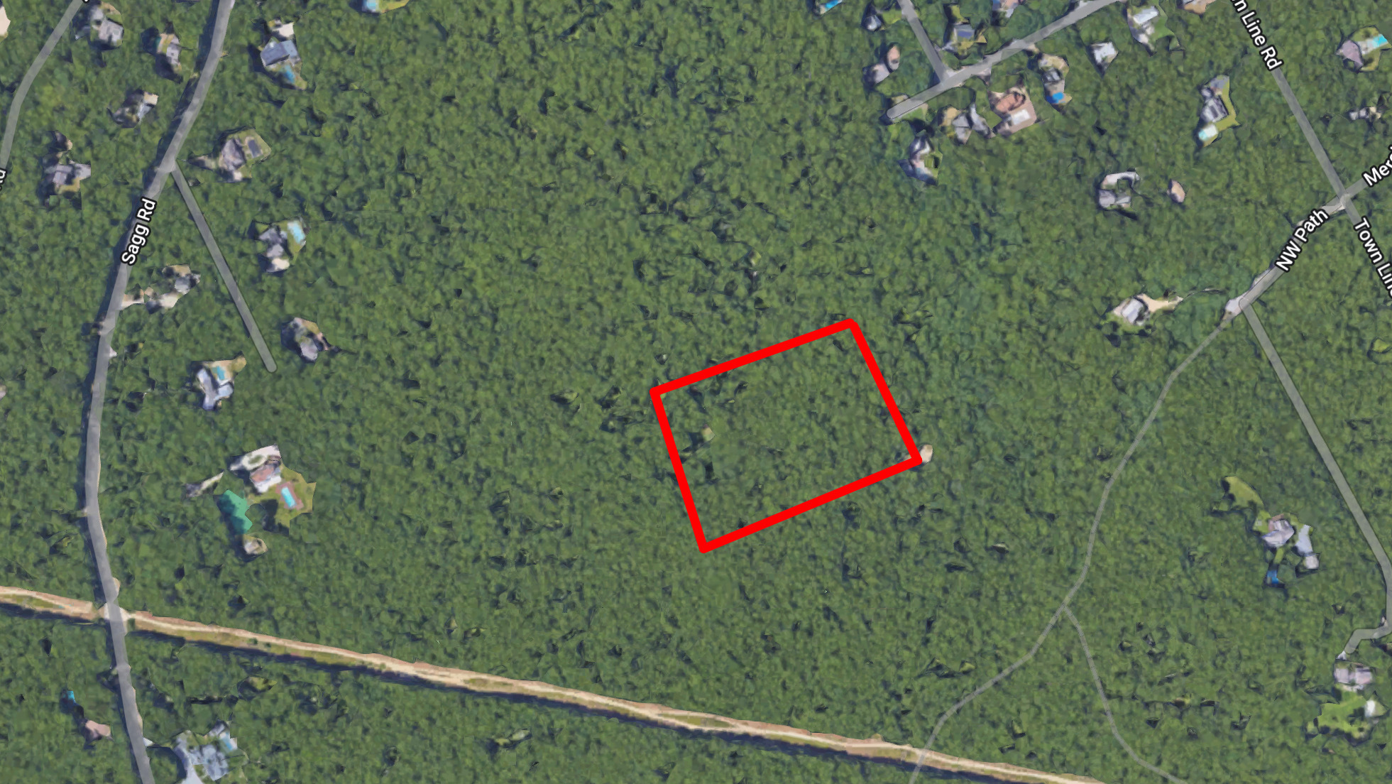 Widgeon Ln, Sag Harbor, NY for sale Aerial- Image 1 of 7