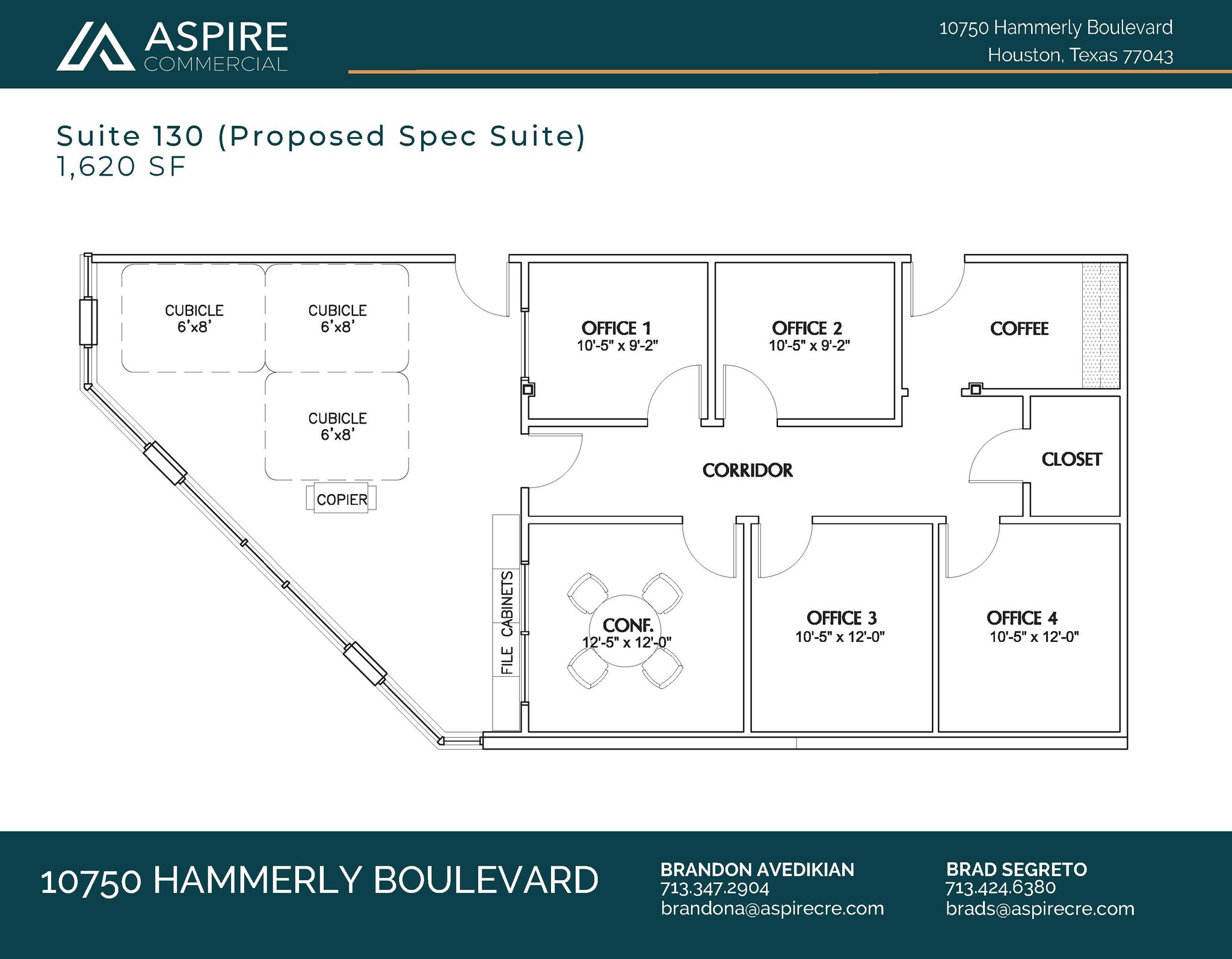 10750 Hammerly Blvd, Houston, TX for lease Floor Plan- Image 1 of 1