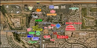 6955 E Baseline Rd, Mesa, AZ for sale Aerial- Image 1 of 1