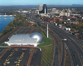 1350 Main St, Springfield, MA - aerial  map view - Image1