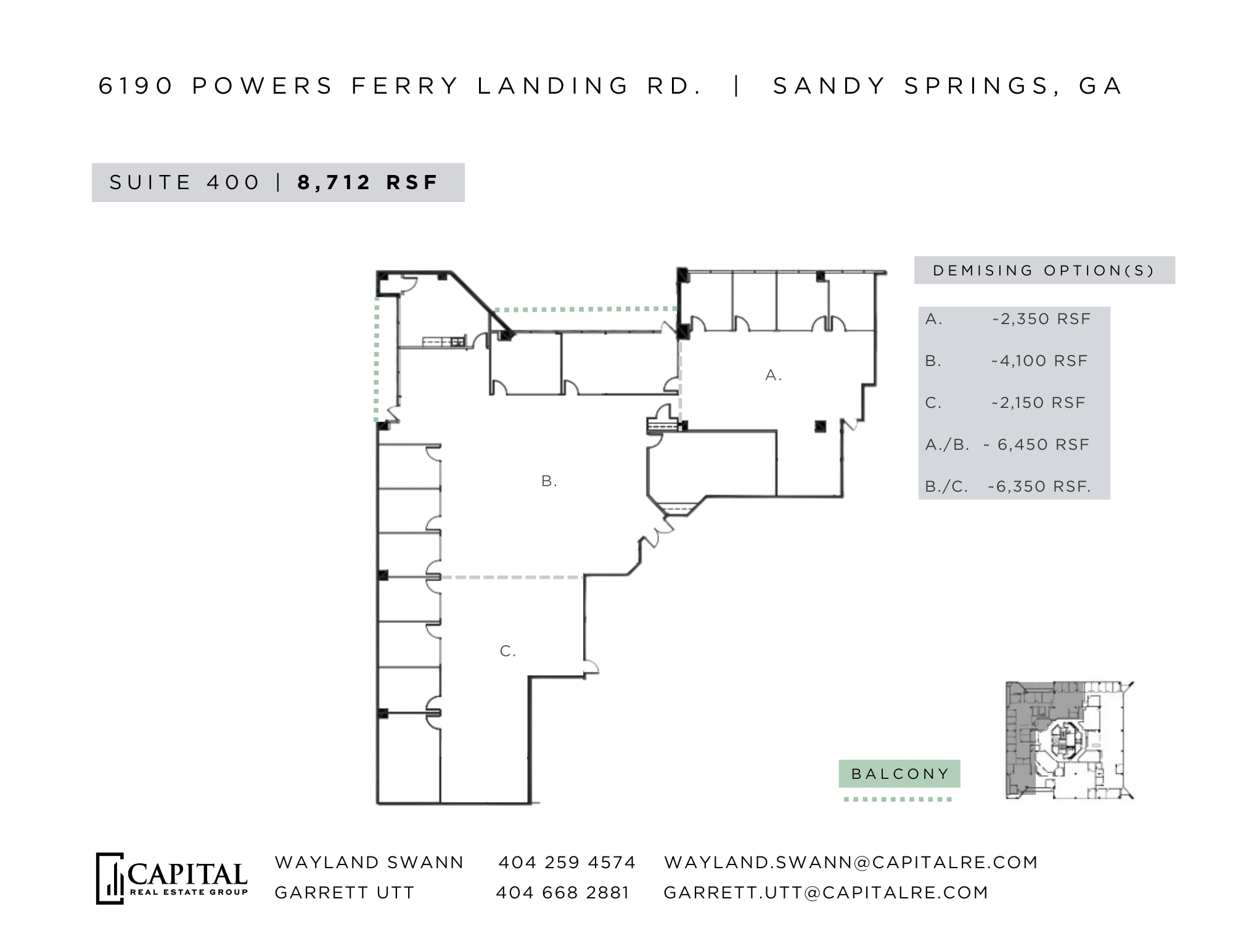 6190 Powers Ferry Landing Rd, Atlanta, GA for lease Floor Plan- Image 1 of 1