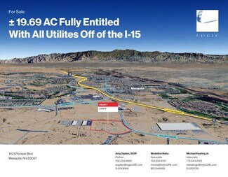 More details for 1401 Pioneer, Mesquite, NV - Land for Sale