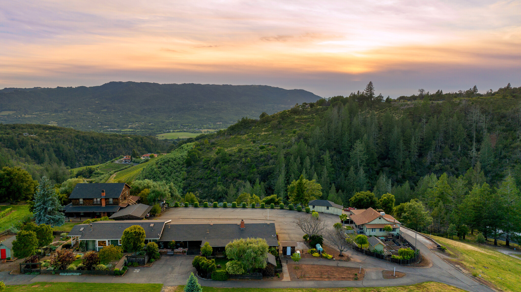 1550 Moon Mountain Rd, Sonoma, CA for sale Aerial- Image 1 of 1