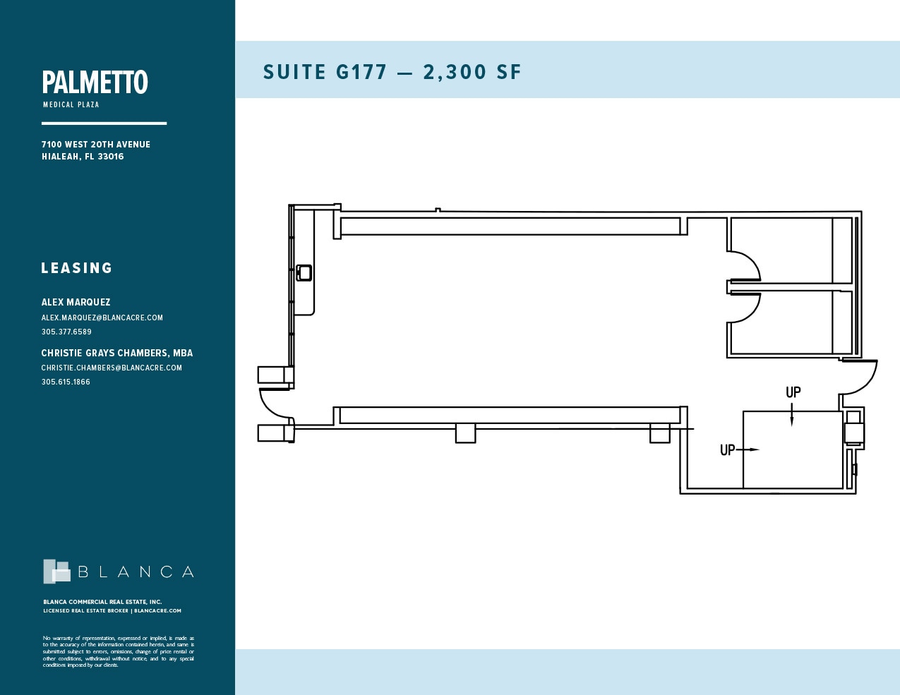 7100 W 20th Ave, Hialeah, FL for lease Floor Plan- Image 1 of 1