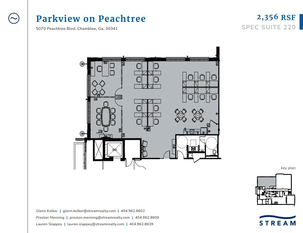 5080 Peachtree Blvd, Chamblee, GA for lease Floor Plan- Image 1 of 1