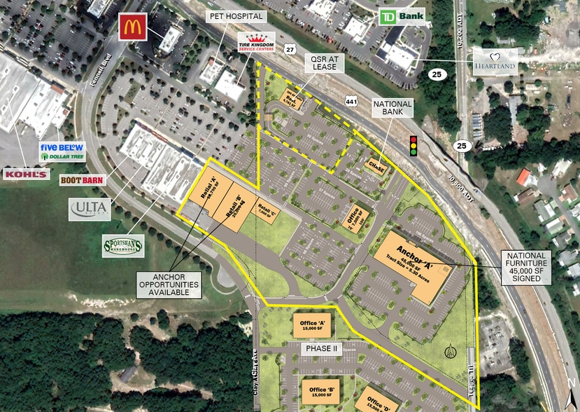 SWC US 441 hwy, Lady Lake, FL for lease - Building Photo - Image 3 of 3