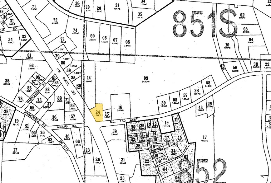 4600 US Highway 220 N, Summerfield, NC for lease - Plat Map - Image 2 of 5