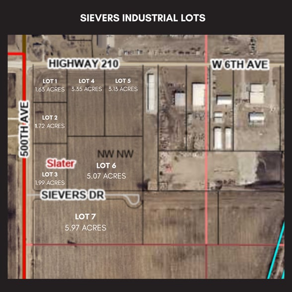 Sievers Industrial Park Land, Slater, IA for sale - Building Photo - Image 2 of 2